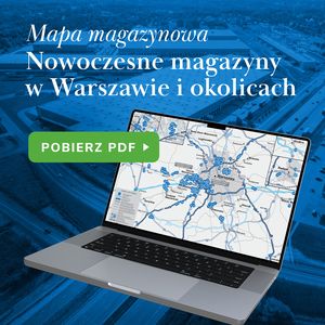 Mapa magazynowa - Nowoczesne magazyny w Warszawie i okolicach