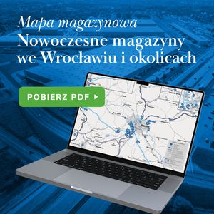 Mapa magazynowa - Nowoczesne magazyny we Wrocławiu i okolicach